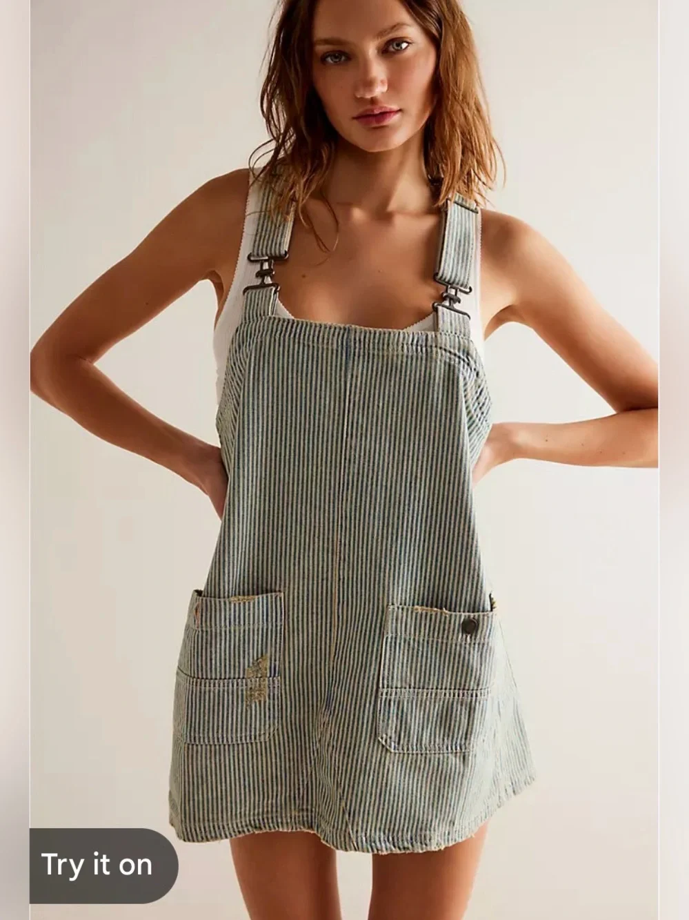 VGUC Free People Overall Dress